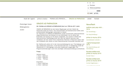 Desktop Screenshot of gradusadparnassum.at